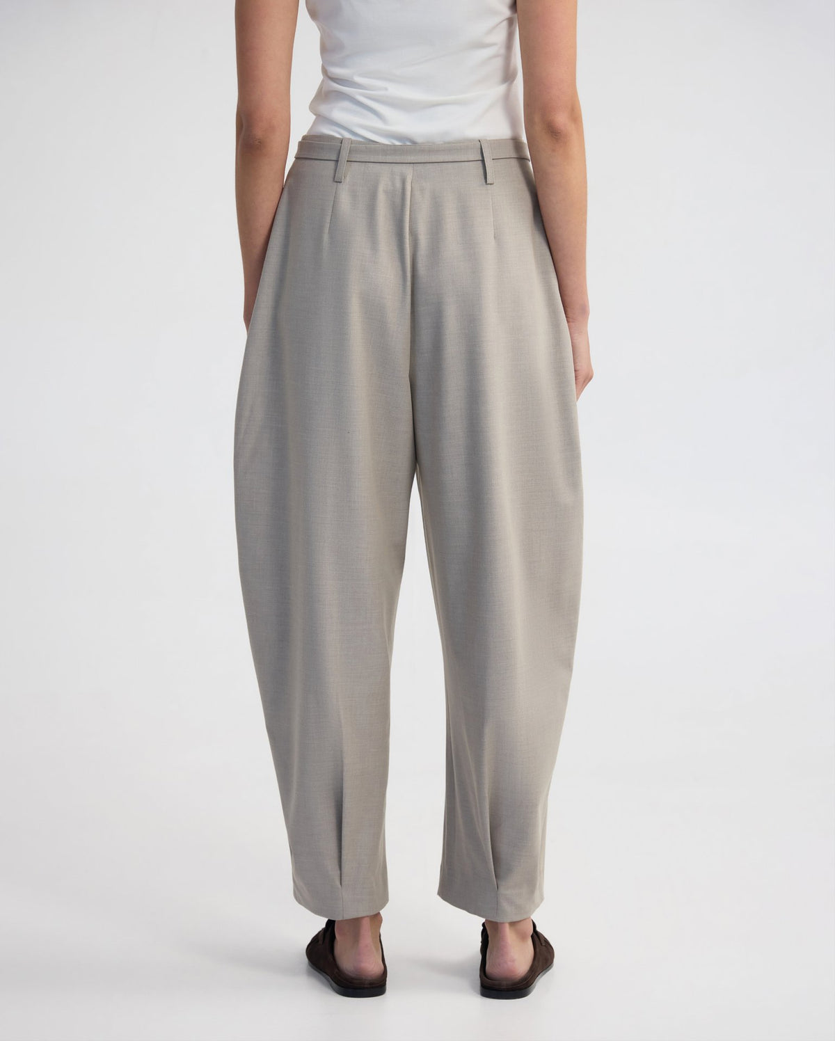 Monique Barrel Leg Wool Blend Pant WOMENS PANTS