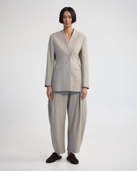 Monique Barrel Leg Wool Blend Pant WOMENS PANTS