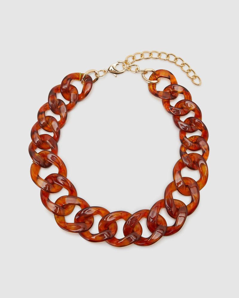 PORSHA RESIN NECKLACE WOMENS ACCESSORIES