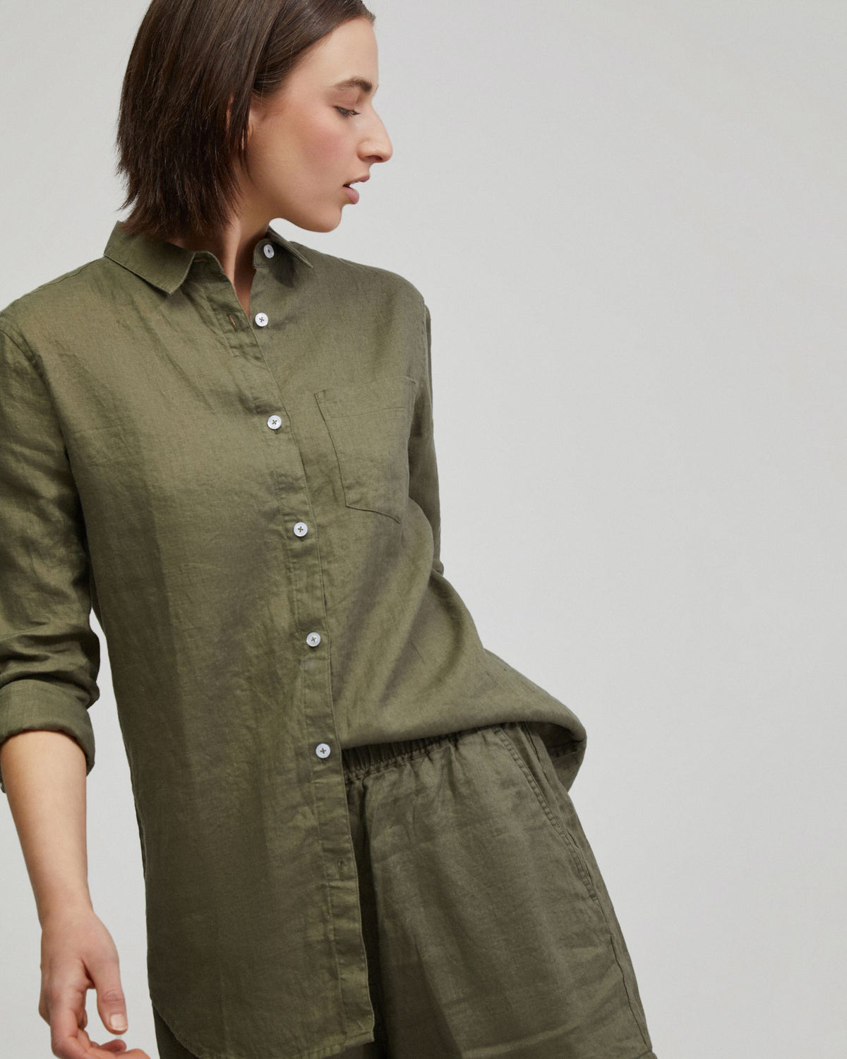 Jamie Linen Shirt WOMENS SHIRTS