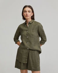 Jamie Linen Shirt WOMENS SHIRTS