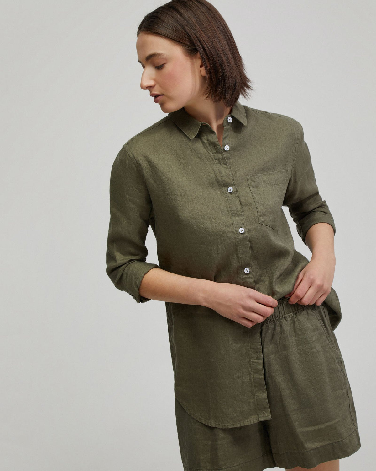 Jamie Linen Shirt WOMENS SHIRTS