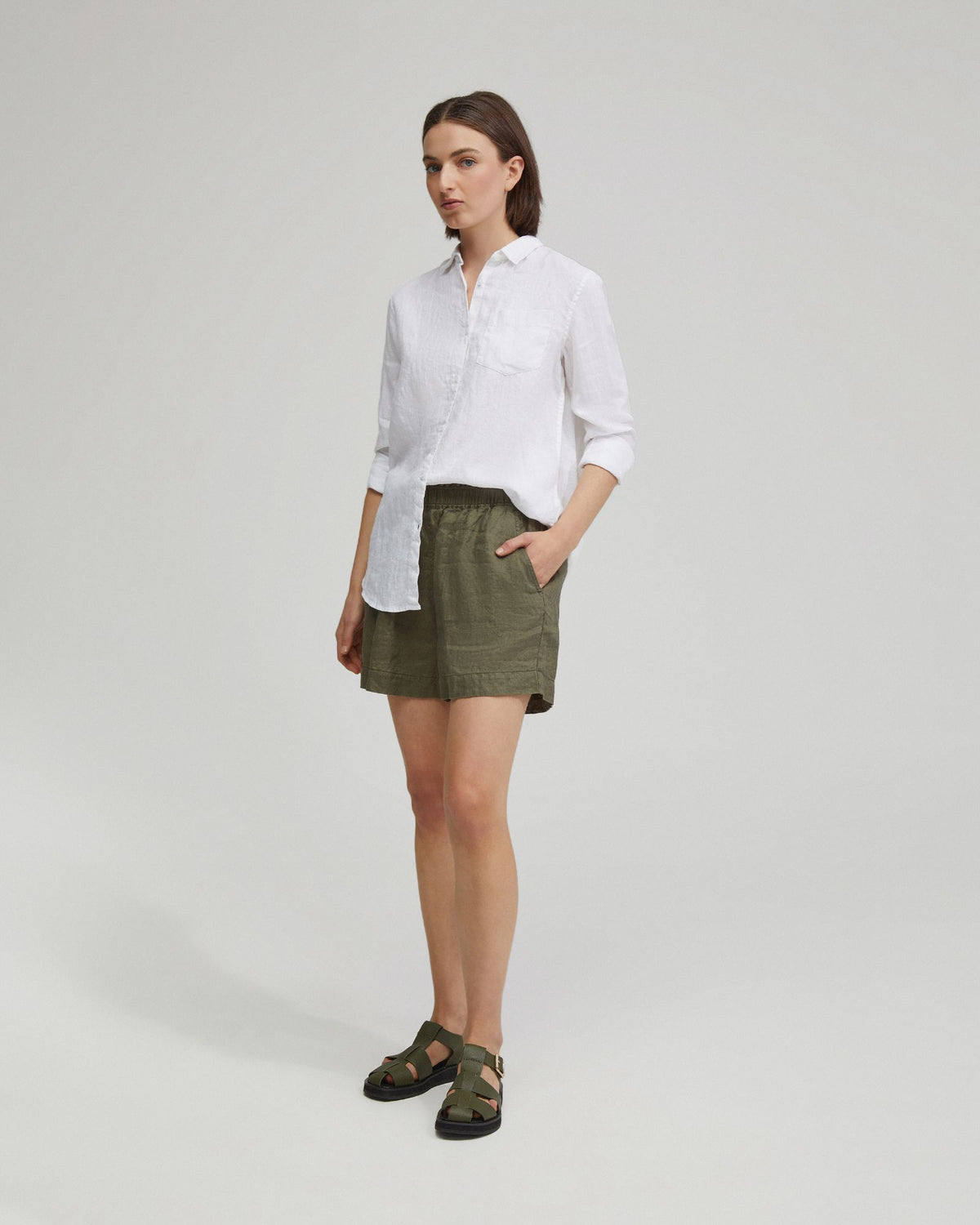 Jamie Linen Shirt WOMENS SHIRTS