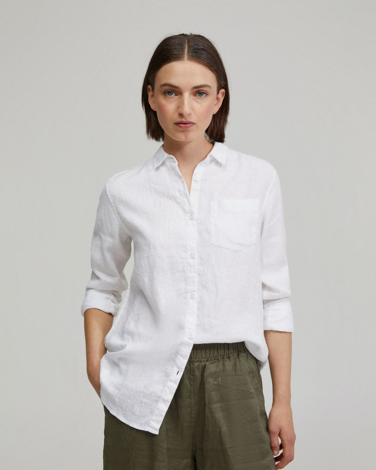 Jamie Linen Shirt WOMENS SHIRTS