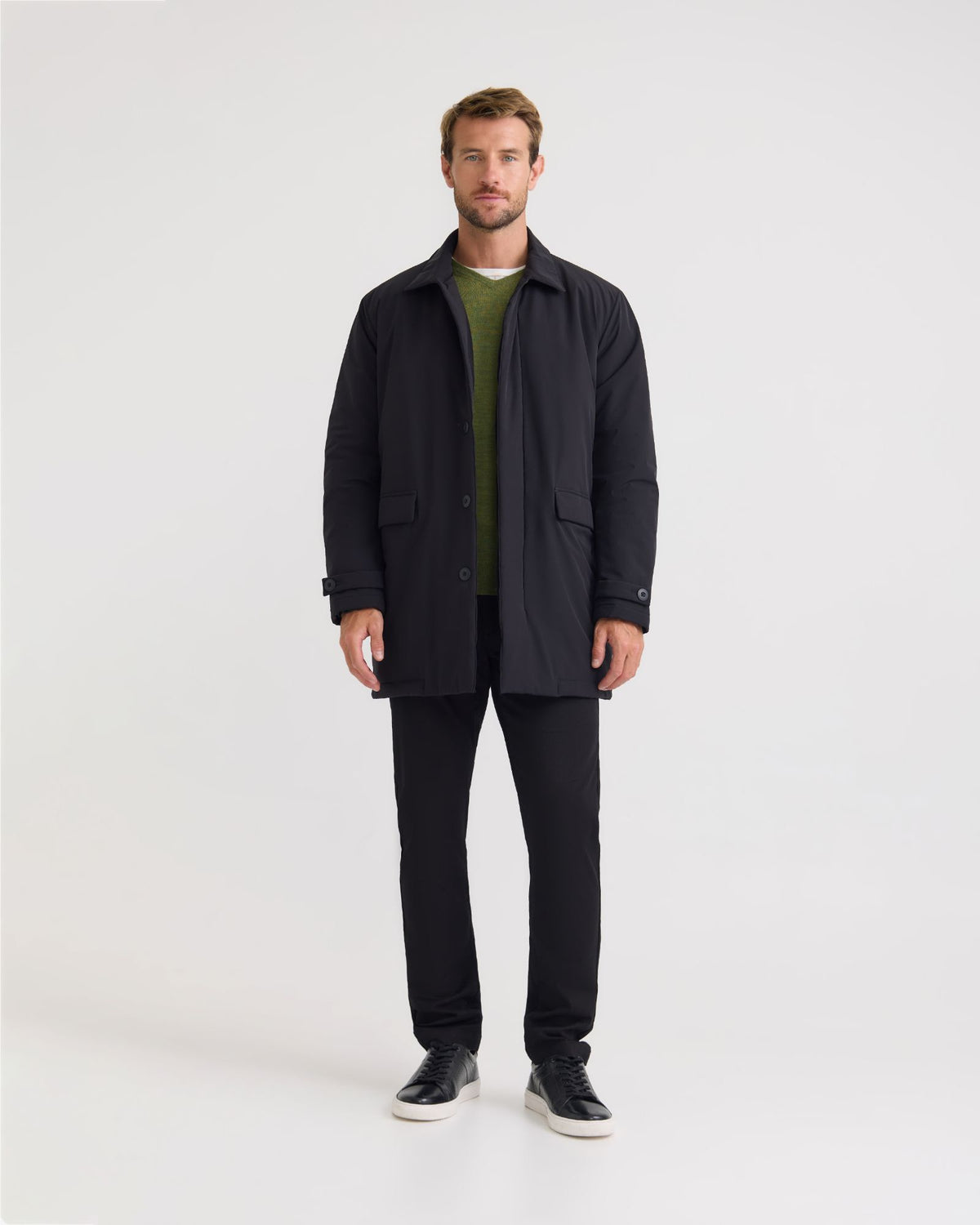 Lucas Nylon Puffer Coat MENS JACKETS AND COATS
