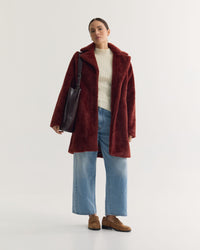 Teddy Faux Fur Coat WOMENS SUITS JKTS COATS