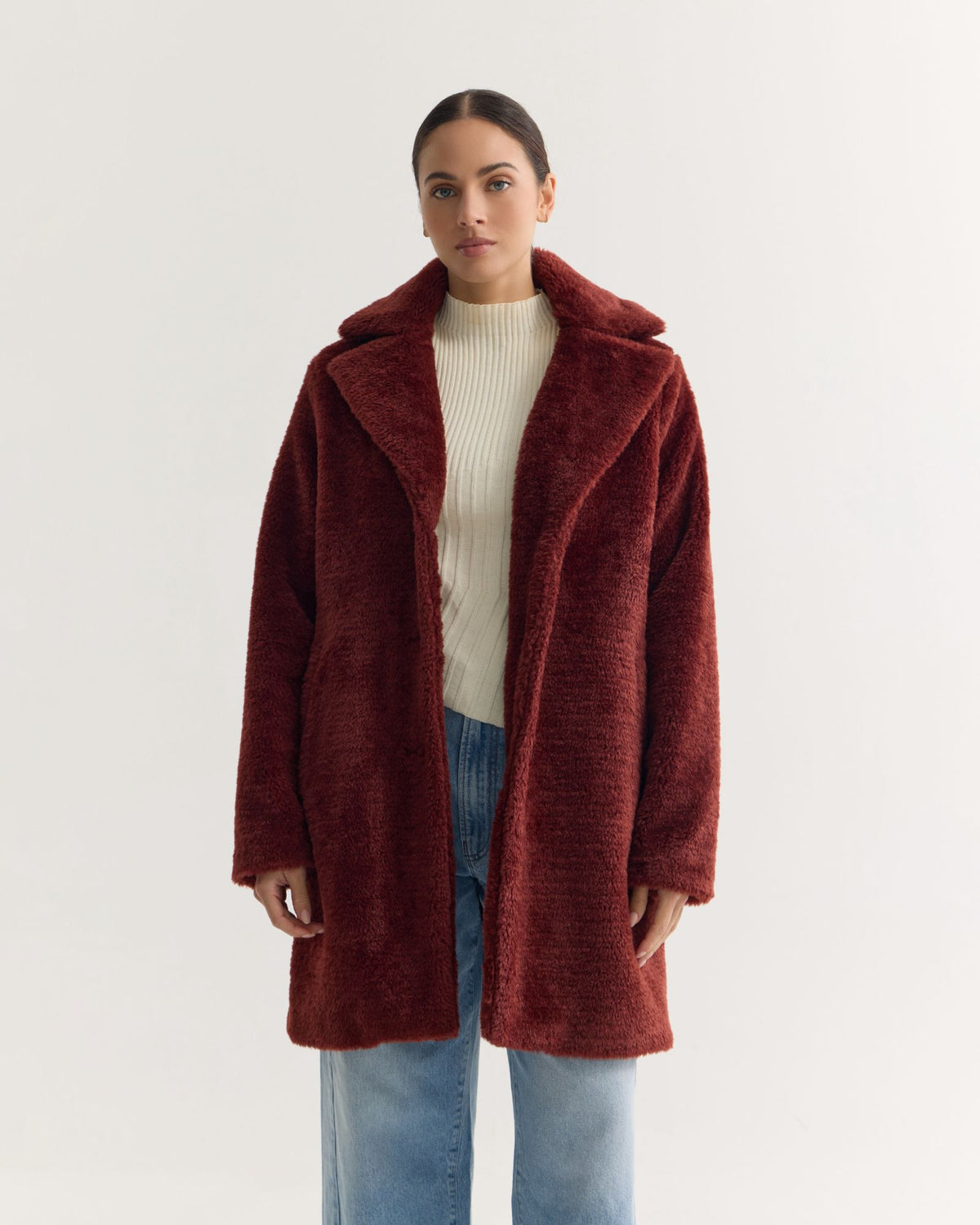 Teddy Faux Fur Coat WOMENS SUITS JKTS COATS