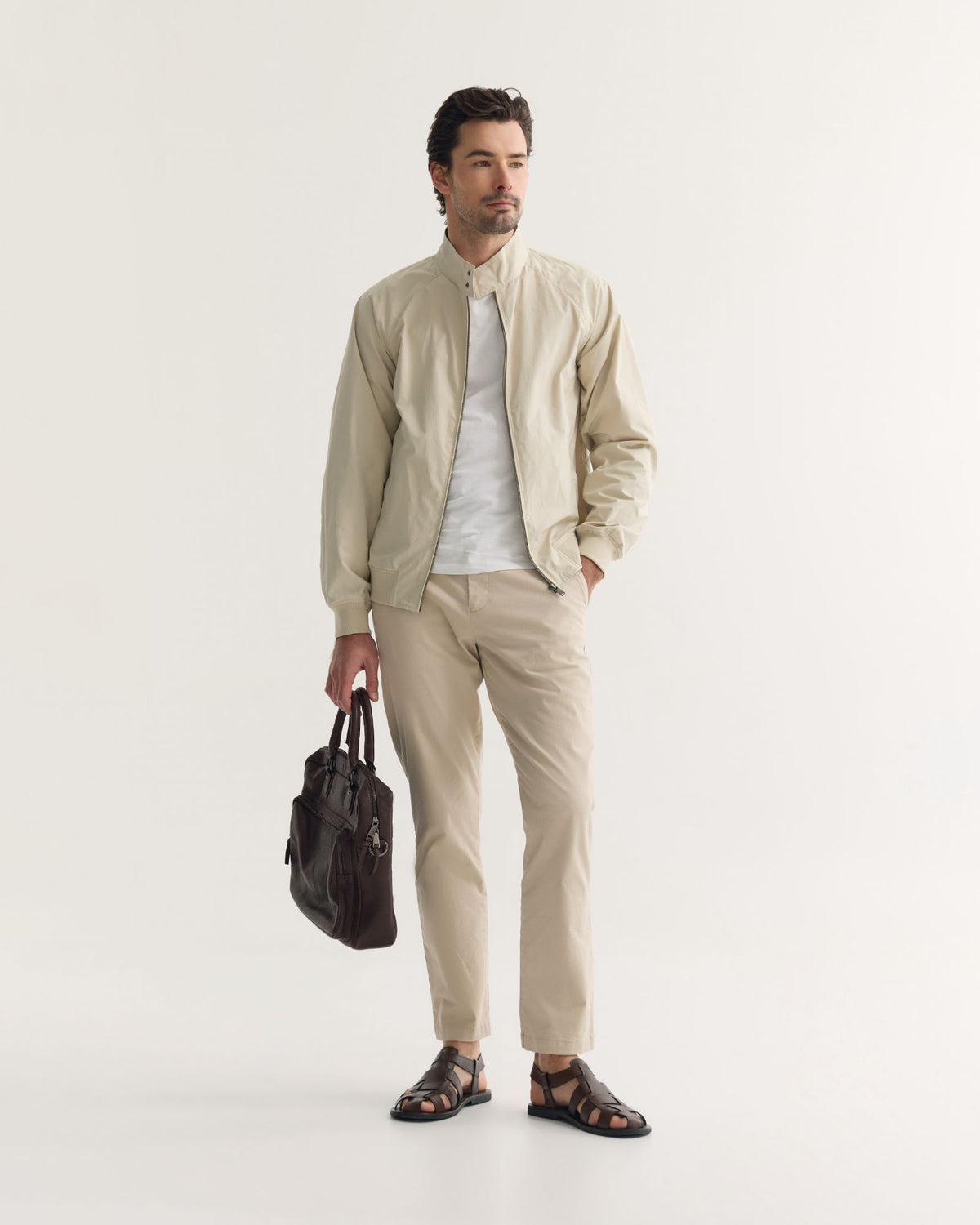 Henry Unlined Bomber Jacket MENS JACKETS AND COATS