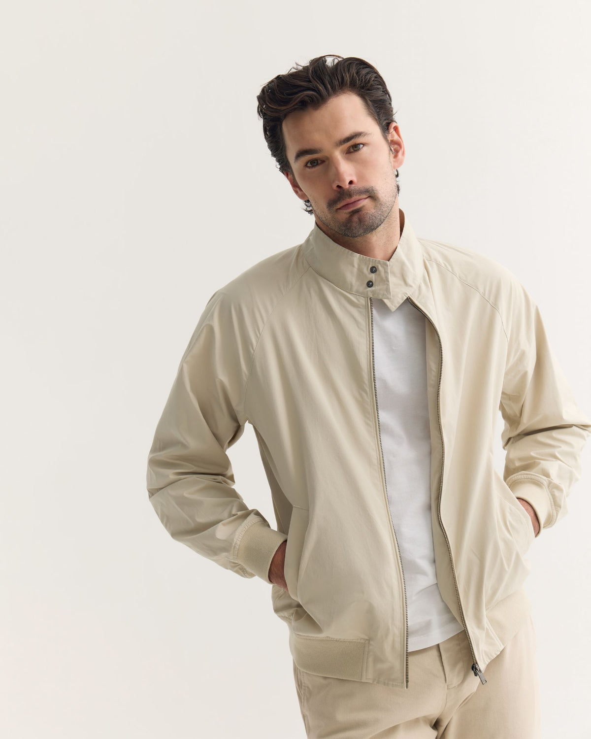 Henry Unlined Bomber Jacket MENS JACKETS AND COATS