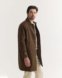 Jay Cotton Twill Trench Coat MENS JACKETS AND COATS
