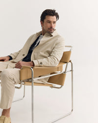 Jay Cotton Twill Trench Coat MENS JACKETS AND COATS