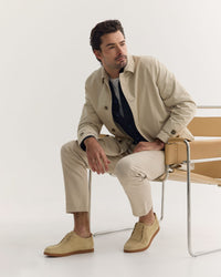 Jay Cotton Twill Trench Coat MENS JACKETS AND COATS
