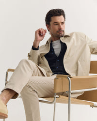 Jay Cotton Twill Trench Coat MENS JACKETS AND COATS