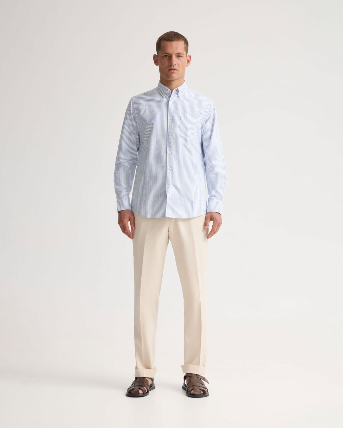 Holloway Buttondown Stripe Shirt MENS SHIRTS