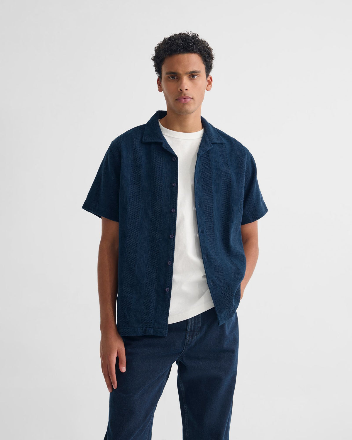 Luca Cotton Overshirt MENS SHIRTS