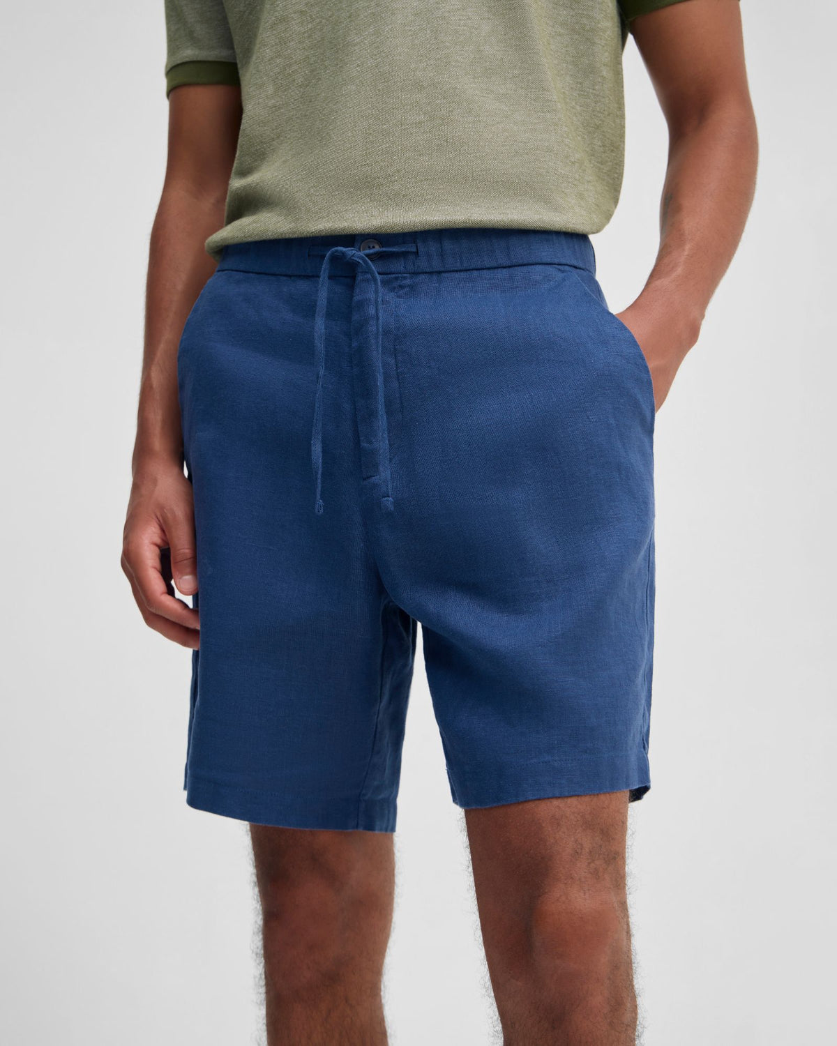 HARLEY LINEN SHORTS MENS SHORTS