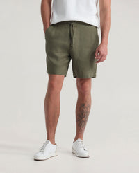HARLEY LINEN SHORTS MENS SHORTS