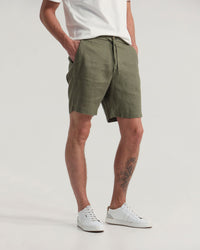 HARLEY LINEN SHORTS MENS SHORTS