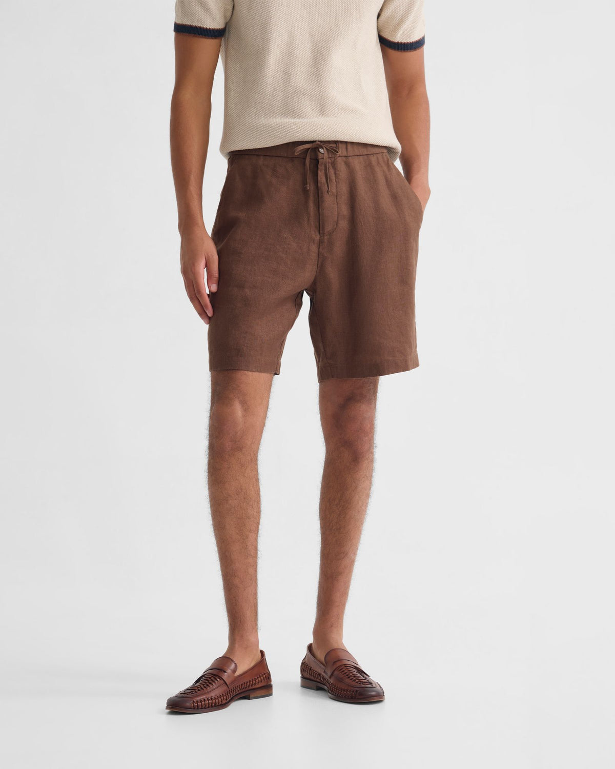 HARLEY LINEN SHORTS MENS SHORTS