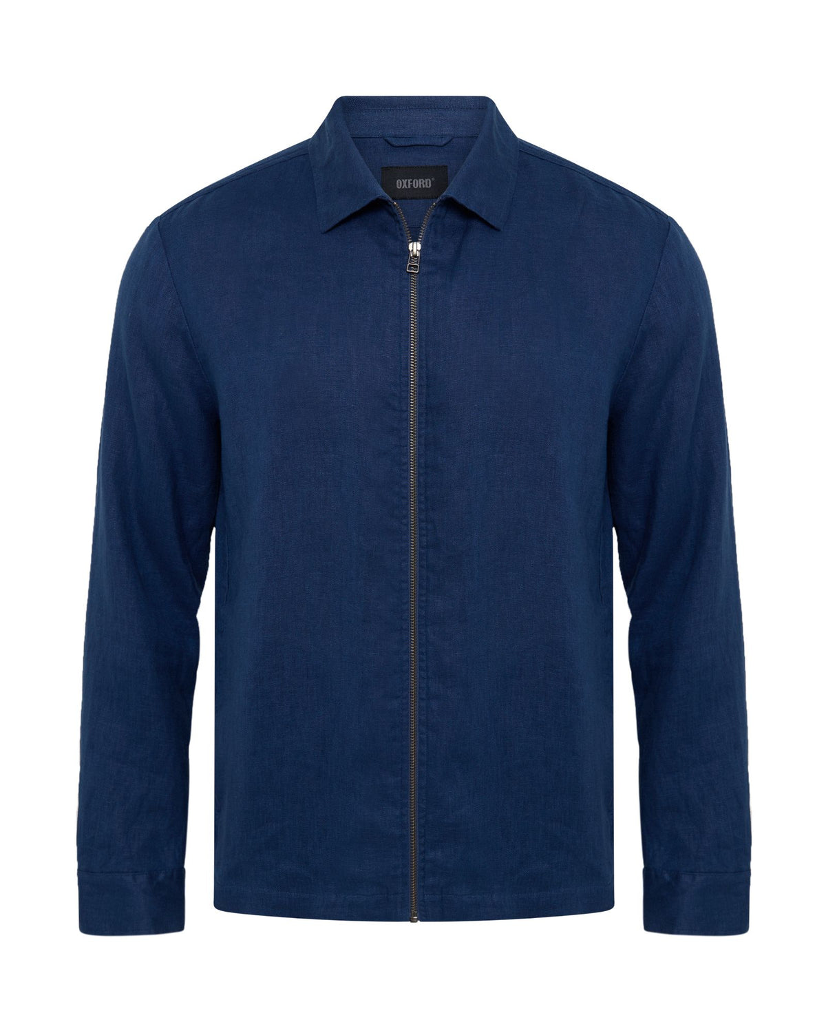 Adem Linen Zip Bomber MENS JACKETS AND COATS