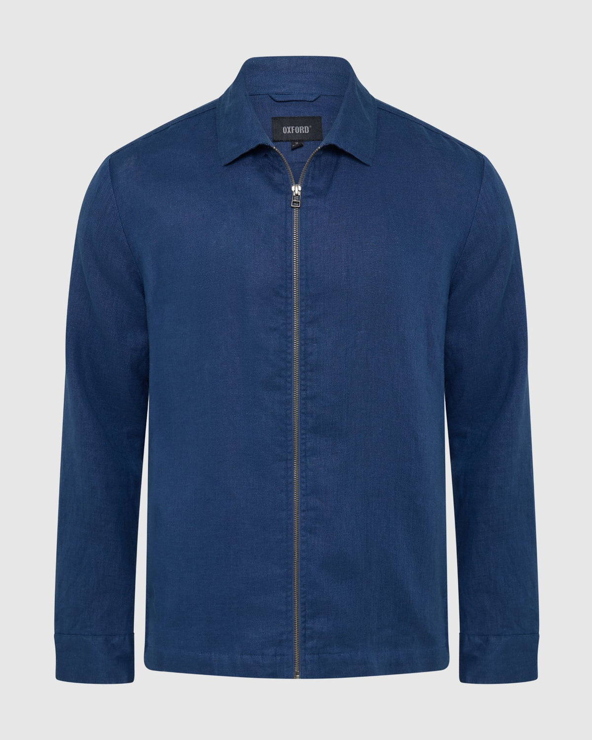 Adem Linen Zip Bomber MENS JACKETS AND COATS