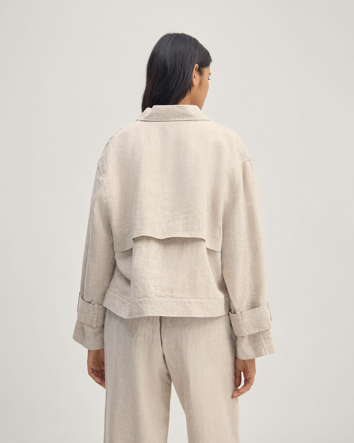Griffin Linen Bomber WOMENS SUITS JKTS COATS