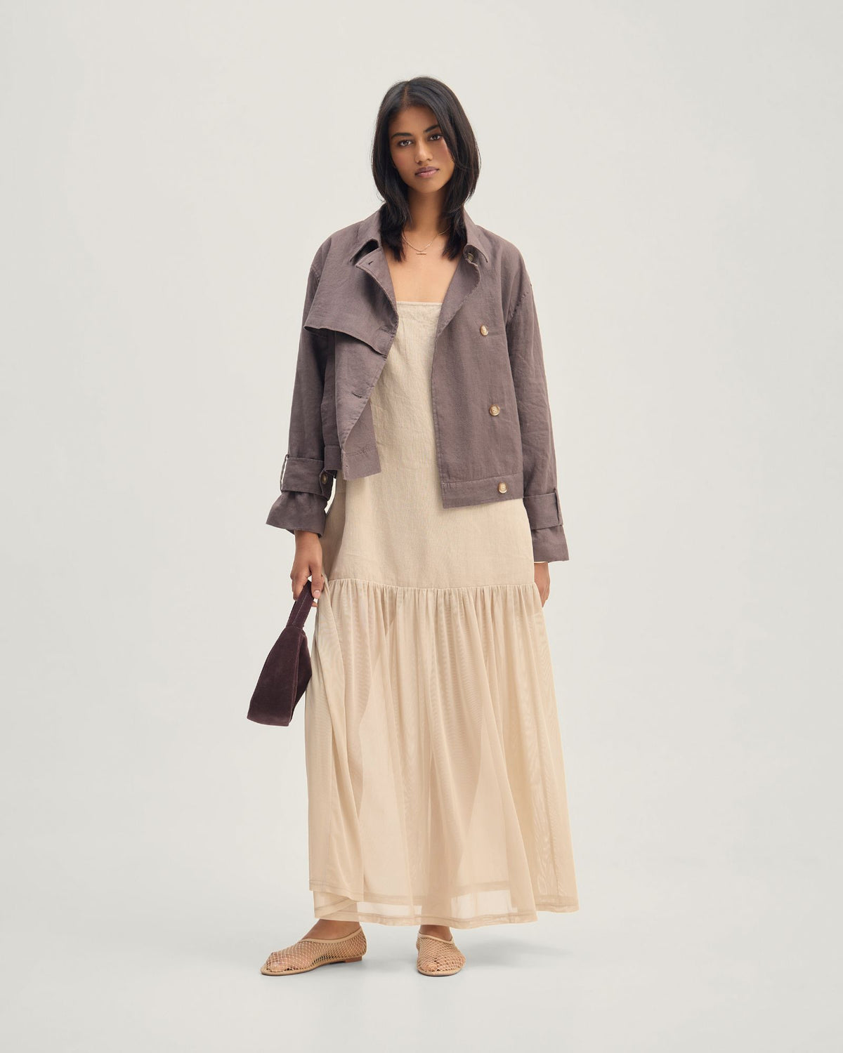 Griffin Linen Bomber WOMENS SUITS JKTS COATS