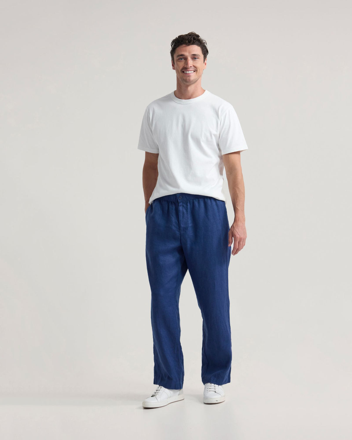 Engles Linen Relaxed Pant MENS TROUSERS
