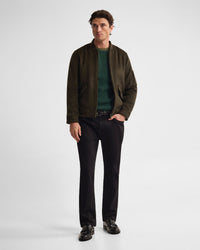 Hamish Wool Blend Bomber Jacket