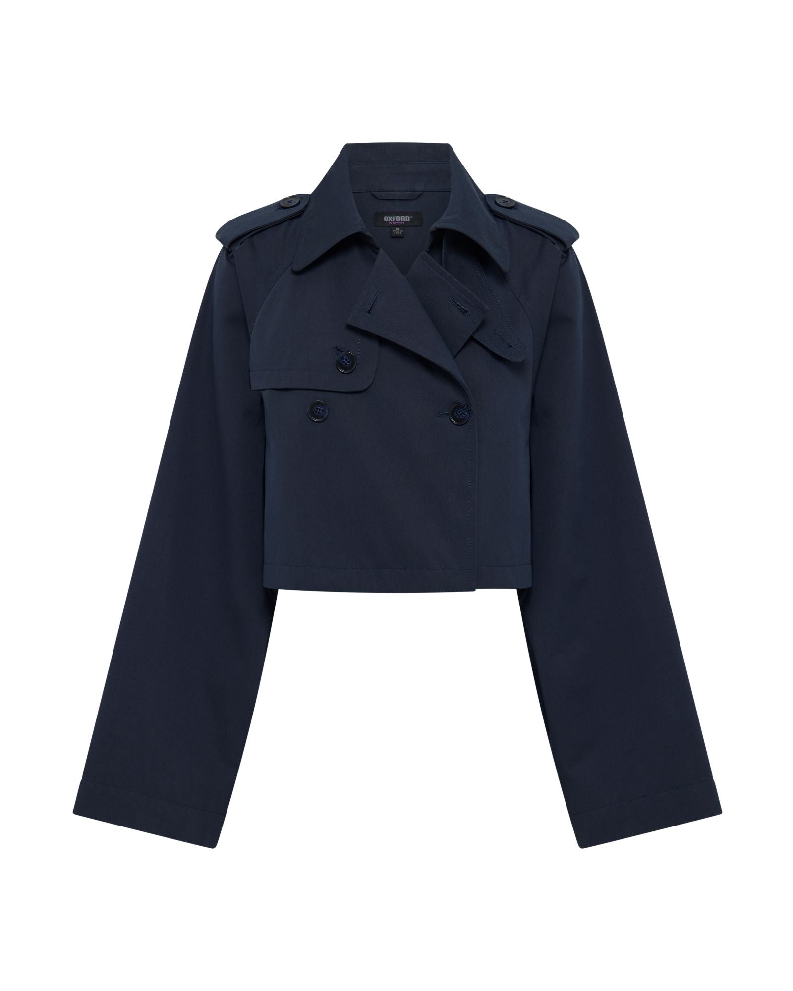 Annalise Crop Trench Jacket – Oxford Shop