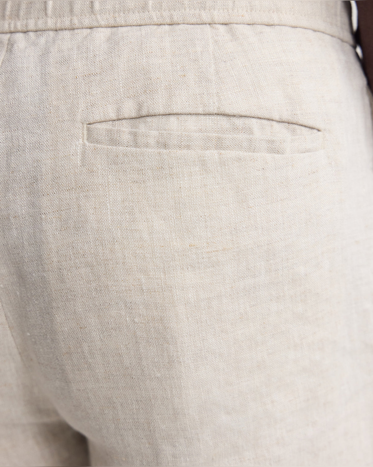 Ravi Straight Leg French Linen Pant MENS TROUSERS