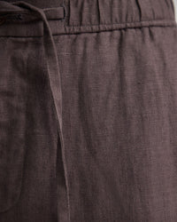 Ravi Straight Leg French Linen Pant MENS TROUSERS
