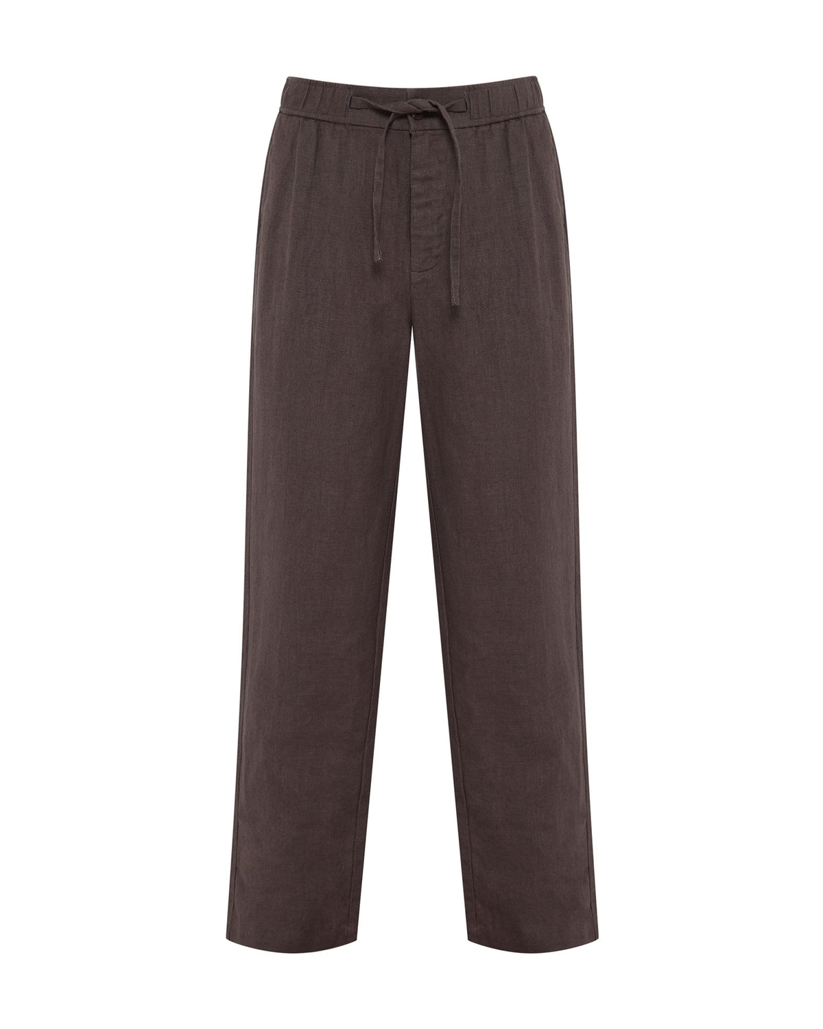 Ravi Straight Leg French Linen Pant MENS TROUSERS