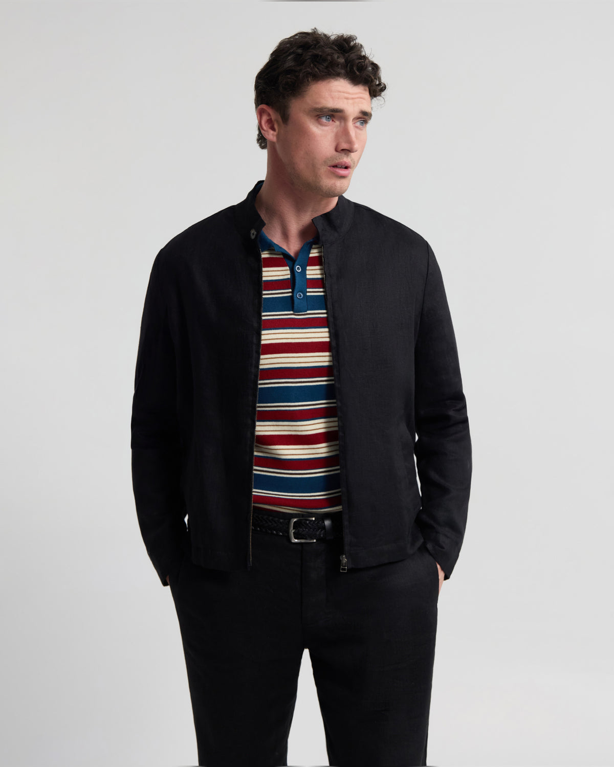Gabriel French Linen Jacket MENS JACKETS AND COATS
