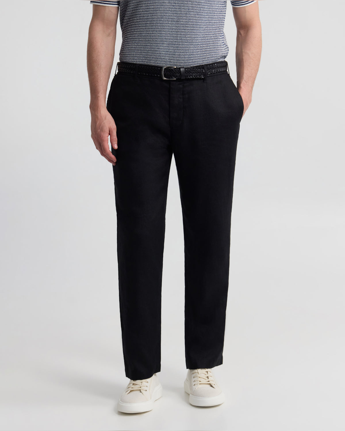Pedro French Linen Button Pant MENS TROUSERS