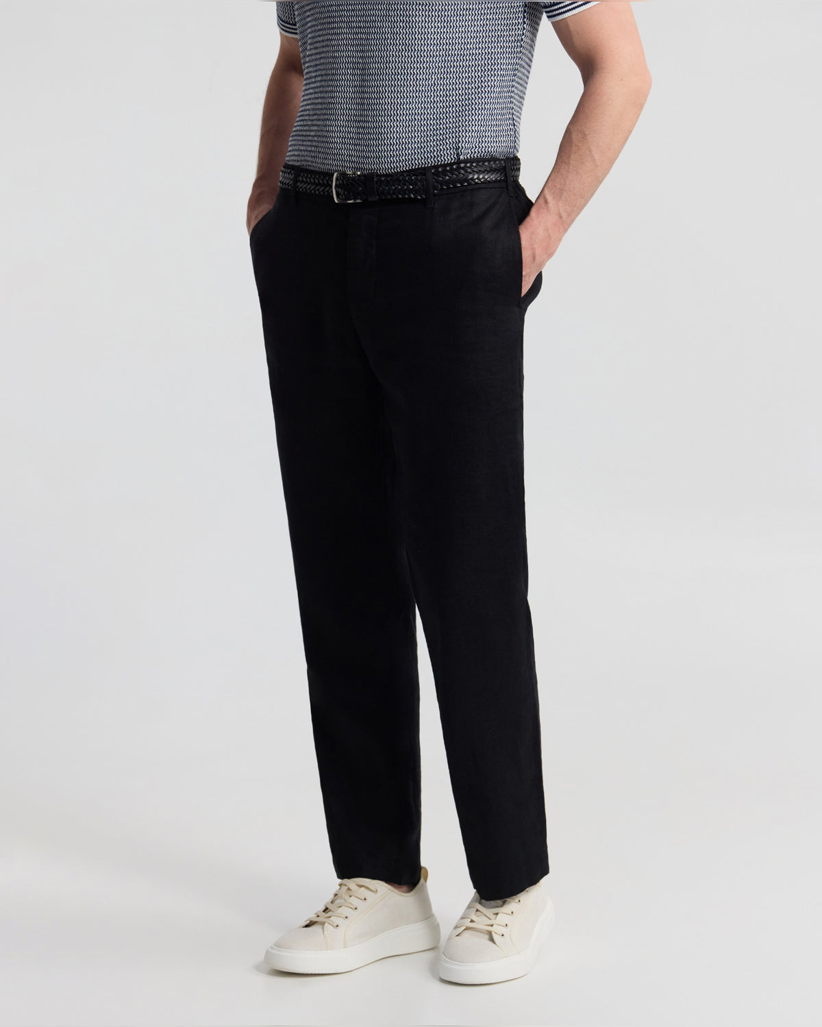 Pedro French Linen Button Pant MENS TROUSERS