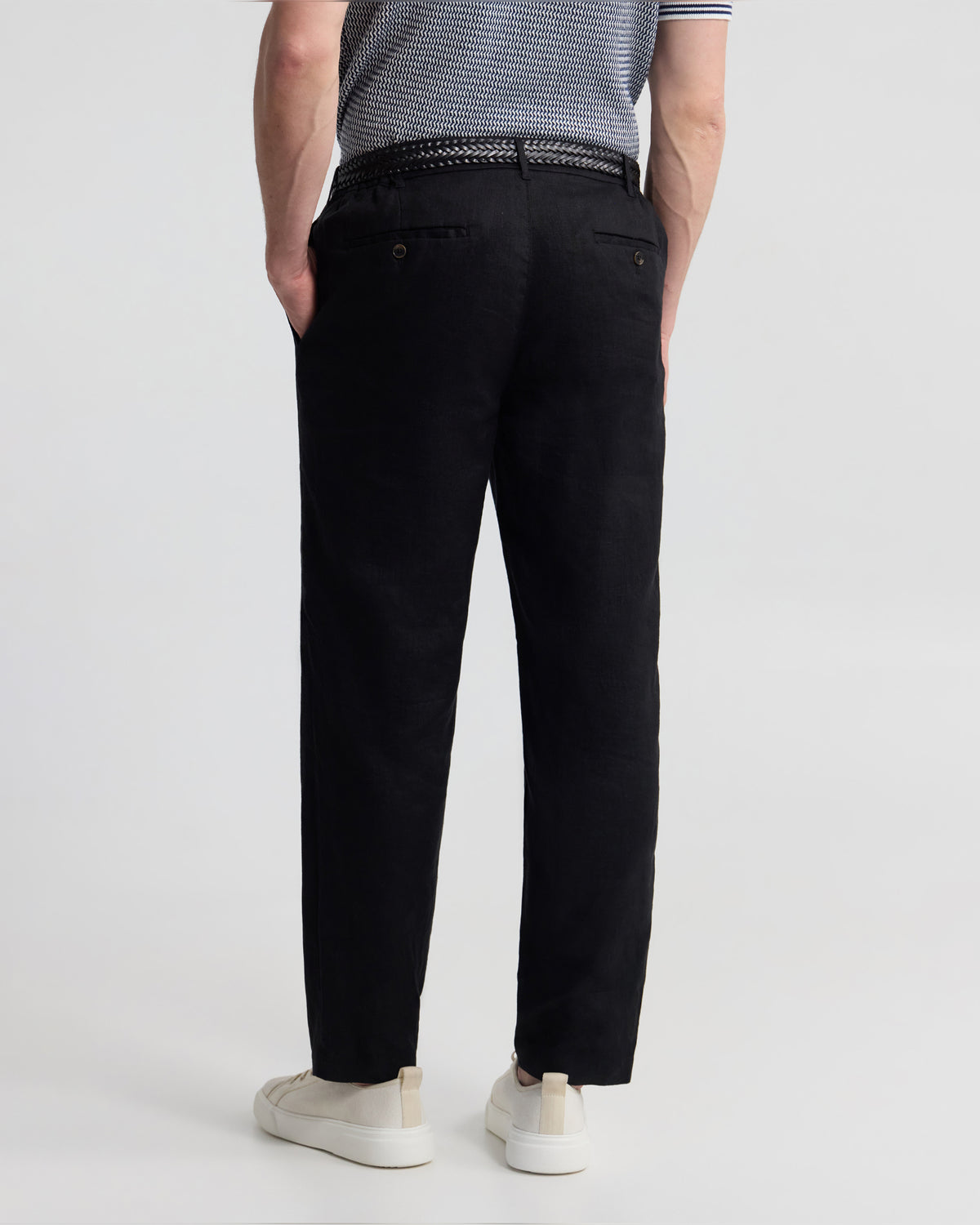 Pedro French Linen Button Pant MENS TROUSERS