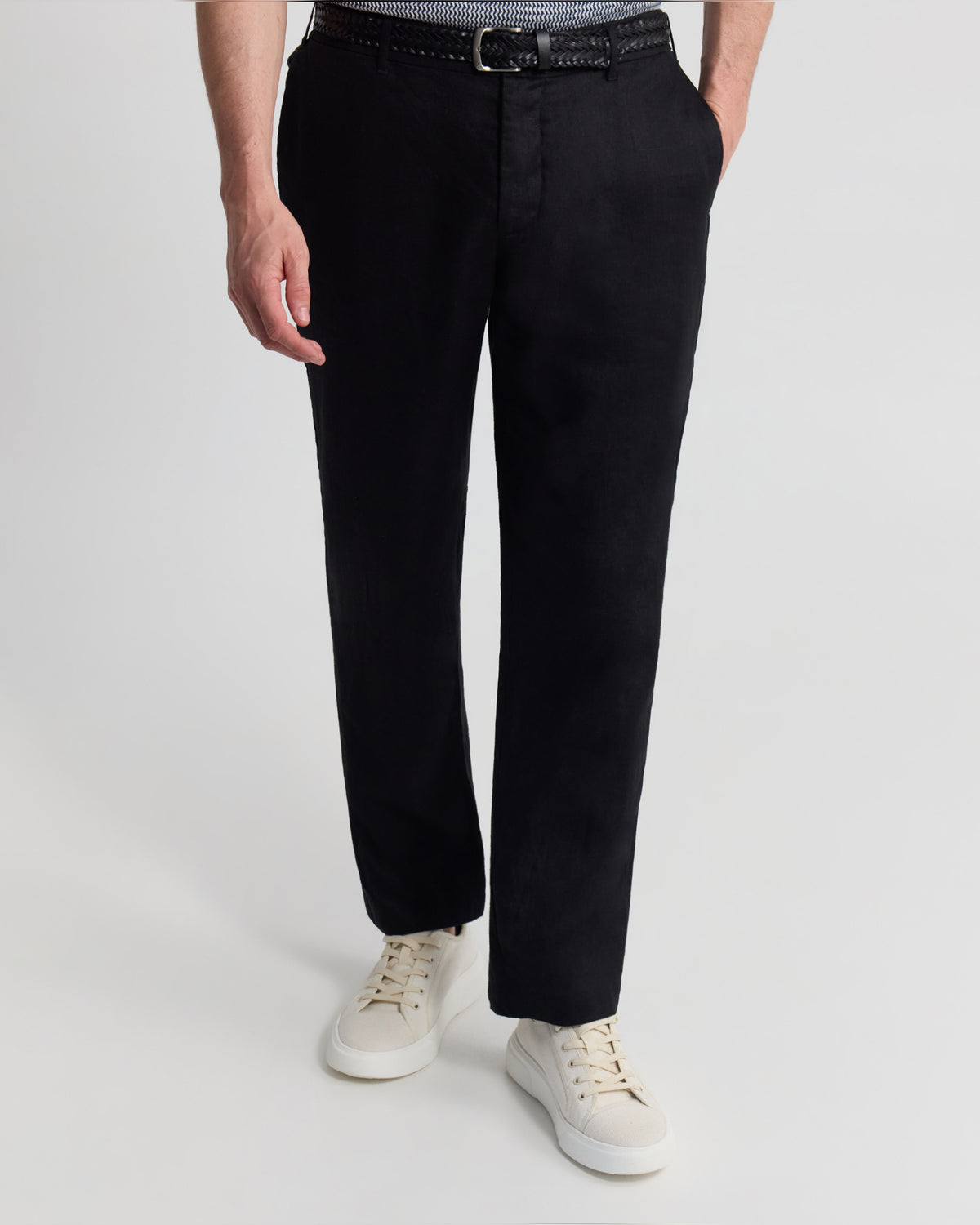 Pedro French Linen Button Pant MENS TROUSERS