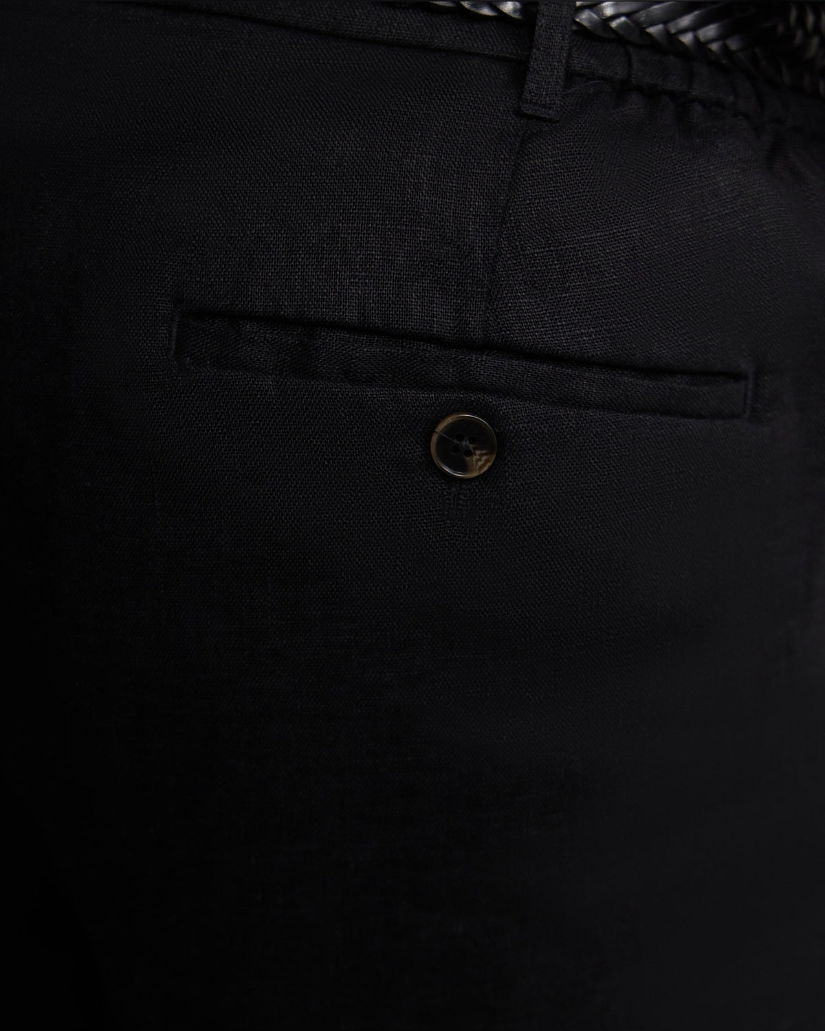 Pedro French Linen Button Pant MENS TROUSERS