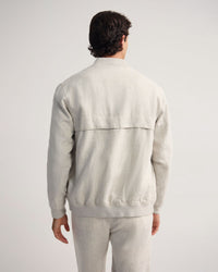 Henry French Linen Bomber Jacket MENS JACKETS AND COATS