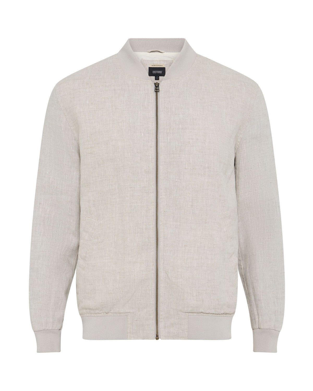 Henry French Linen Bomber Jacket MENS JACKETS AND COATS