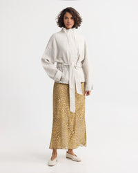 Prudence Belt French Linen Jacket WOMENS SUITS JKTS COATS