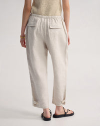 Gabriele Crop French Linen Pant WOMENS PANTS