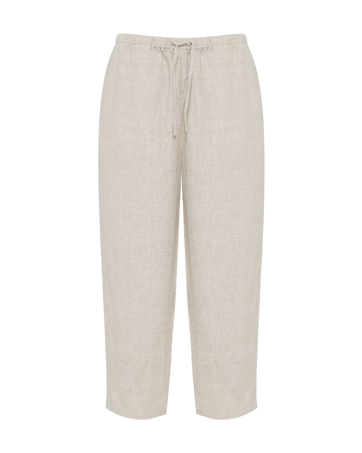 Gabriele Crop French Linen Pant WOMENS PANTS