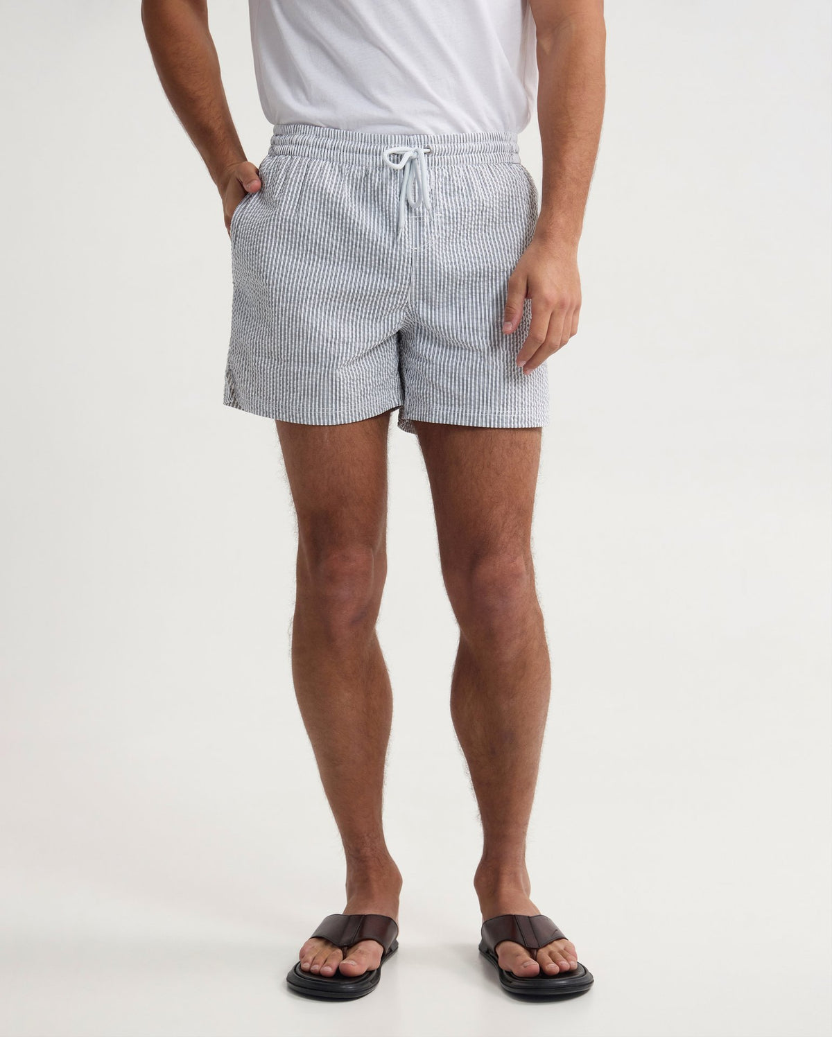 Cisco Cotton Blend Swim Shorts
