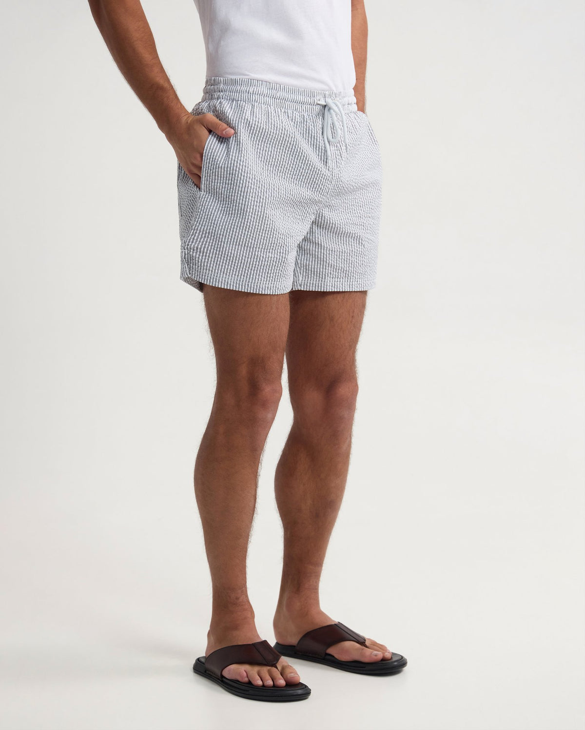 Cisco Cotton Blend Swim Shorts