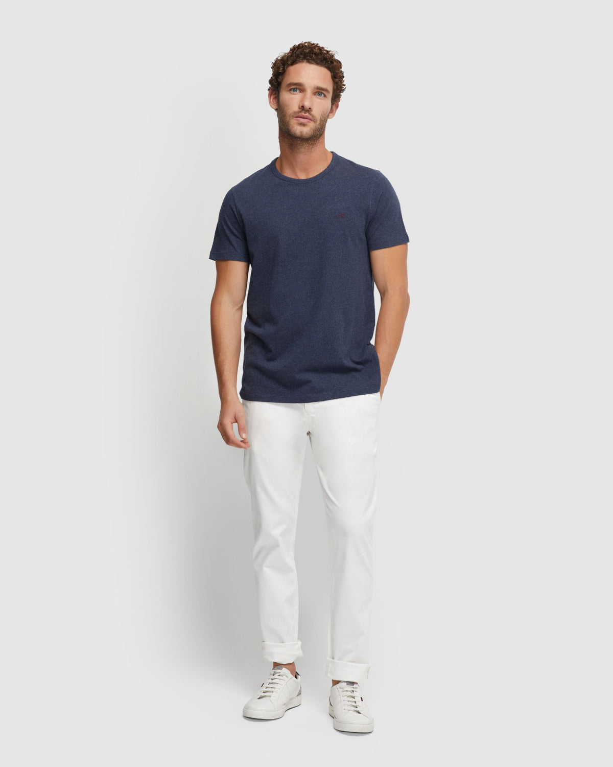 Ben Cotton Crew Neck T-Shirt MENS KNITS