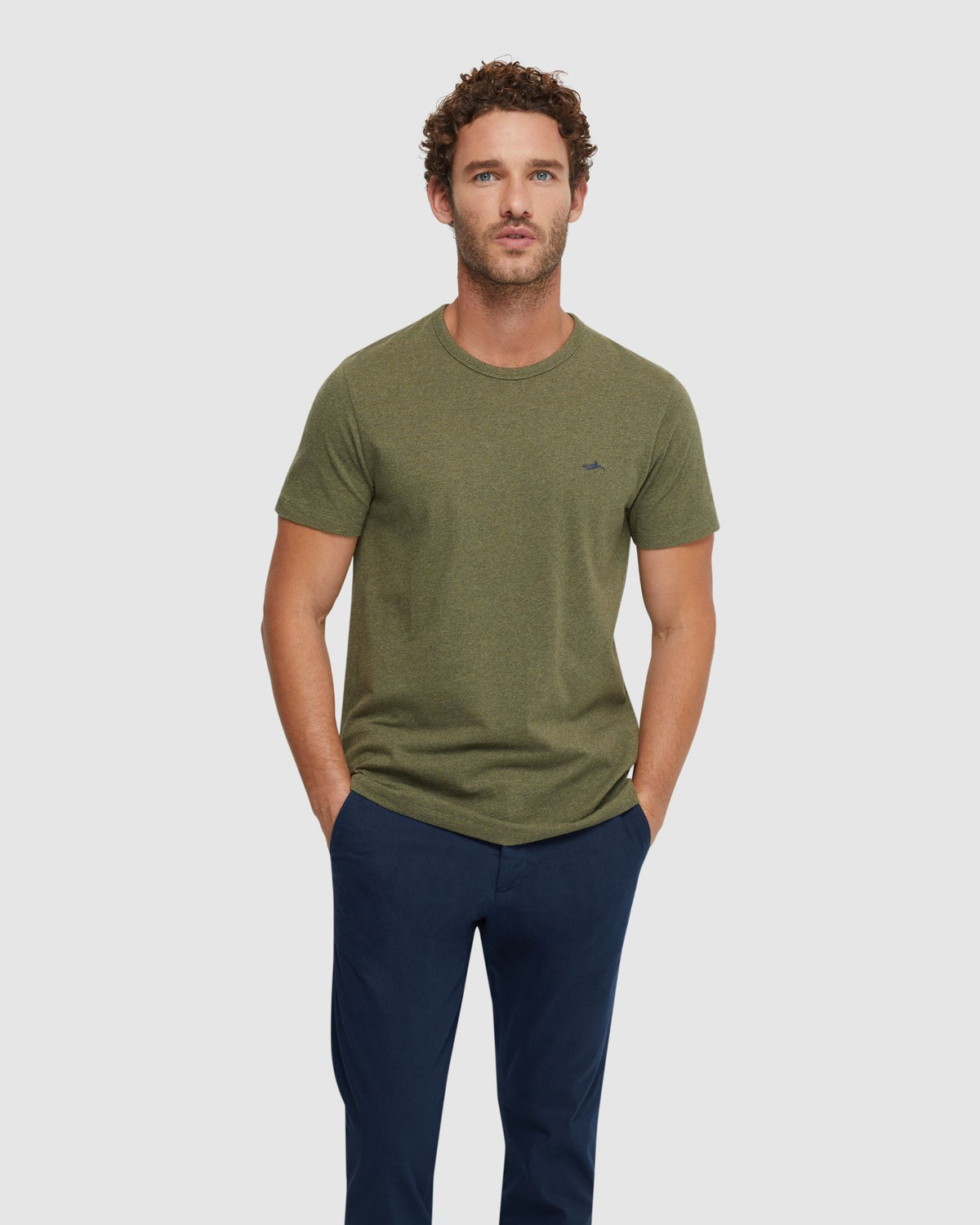 Ben Cotton Crew Neck T-Shirt MENS KNITS