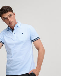 Milo Cotton Jersey Printed Polo MENS KNITS