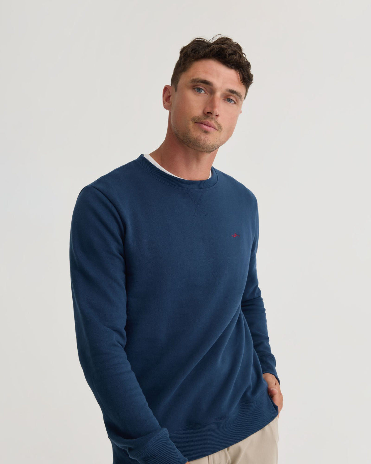 Leo Organic Cotton Sweater Shirt MENS LOUNGEWEAR